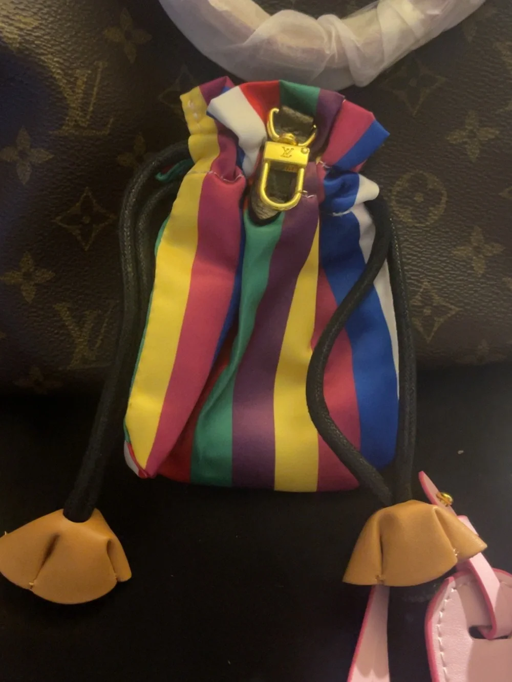 Monogram Canvas Speedy Bag in Brown
